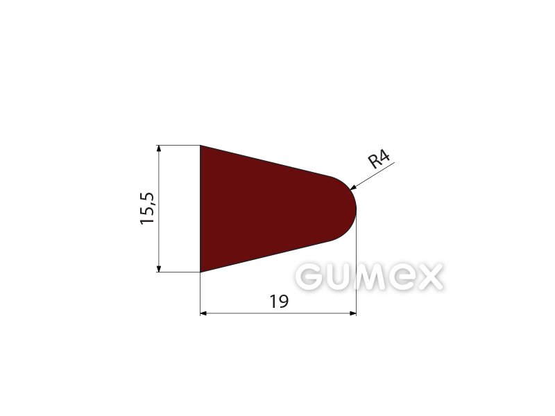 SILIKONPROFILE D-FORM